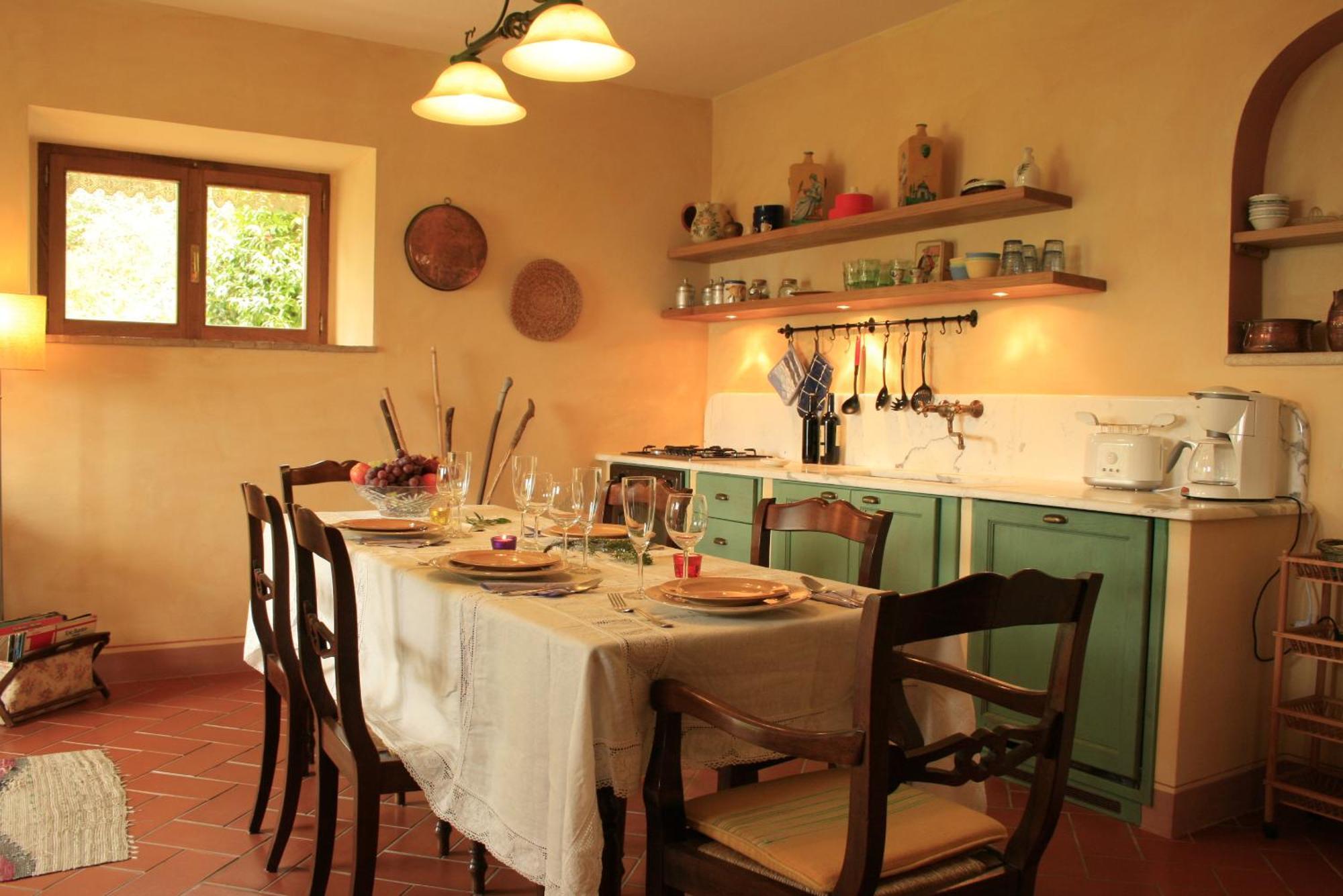 Le Rogheta Villa Campiglia dʼOrcia Exteriör bild