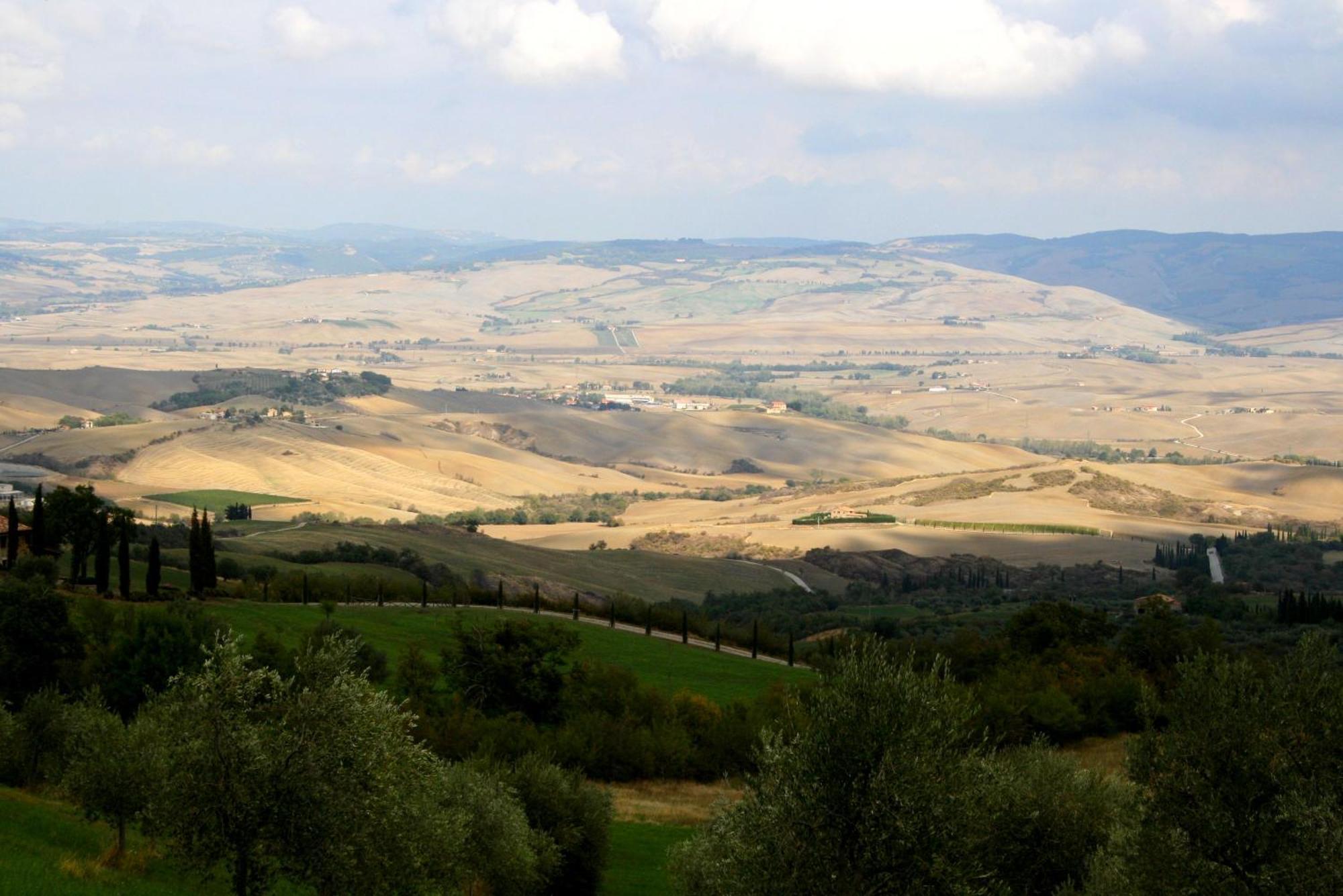 Le Rogheta Villa Campiglia dʼOrcia Exteriör bild