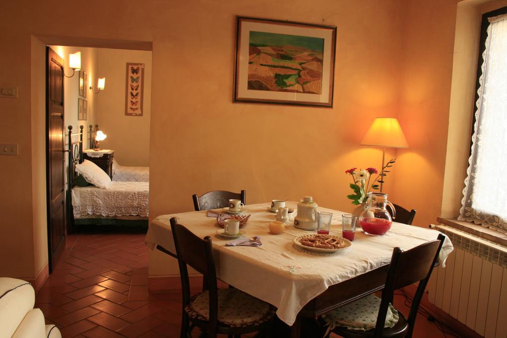 Le Rogheta Villa Campiglia dʼOrcia Exteriör bild