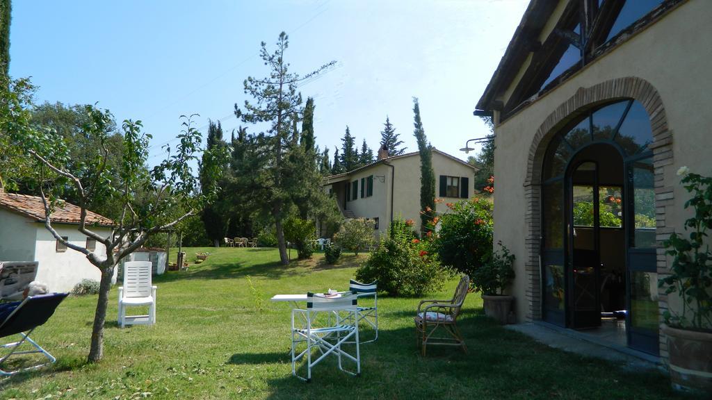 Le Rogheta Villa Campiglia dʼOrcia Exteriör bild
