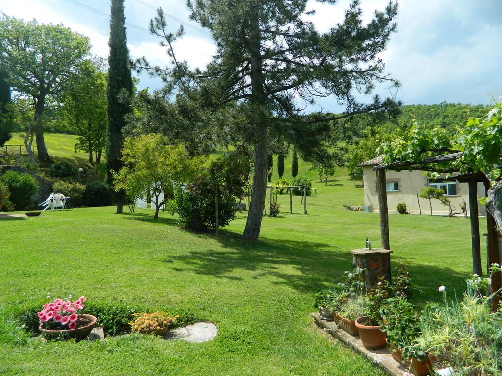 Le Rogheta Villa Campiglia dʼOrcia Exteriör bild