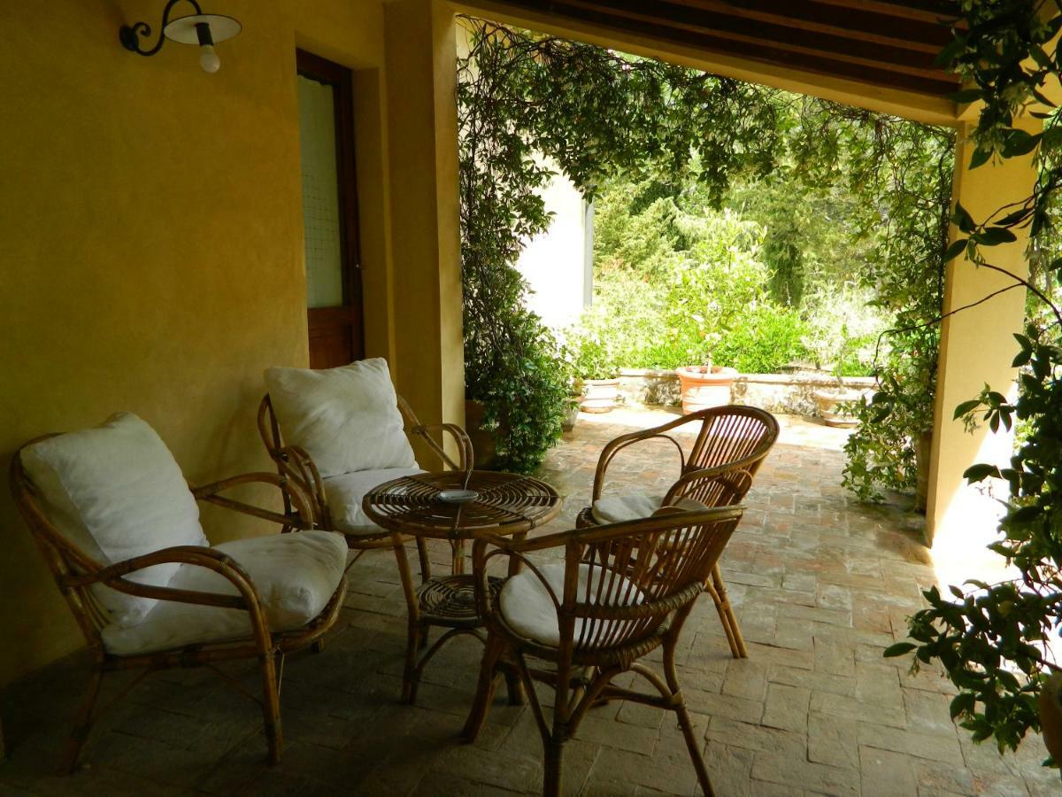 Le Rogheta Villa Campiglia dʼOrcia Exteriör bild