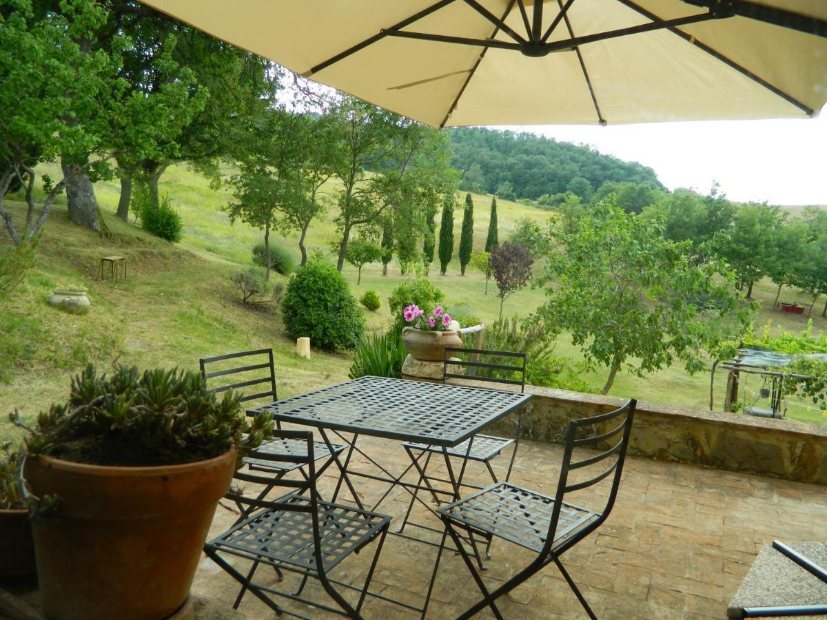 Le Rogheta Villa Campiglia dʼOrcia Exteriör bild