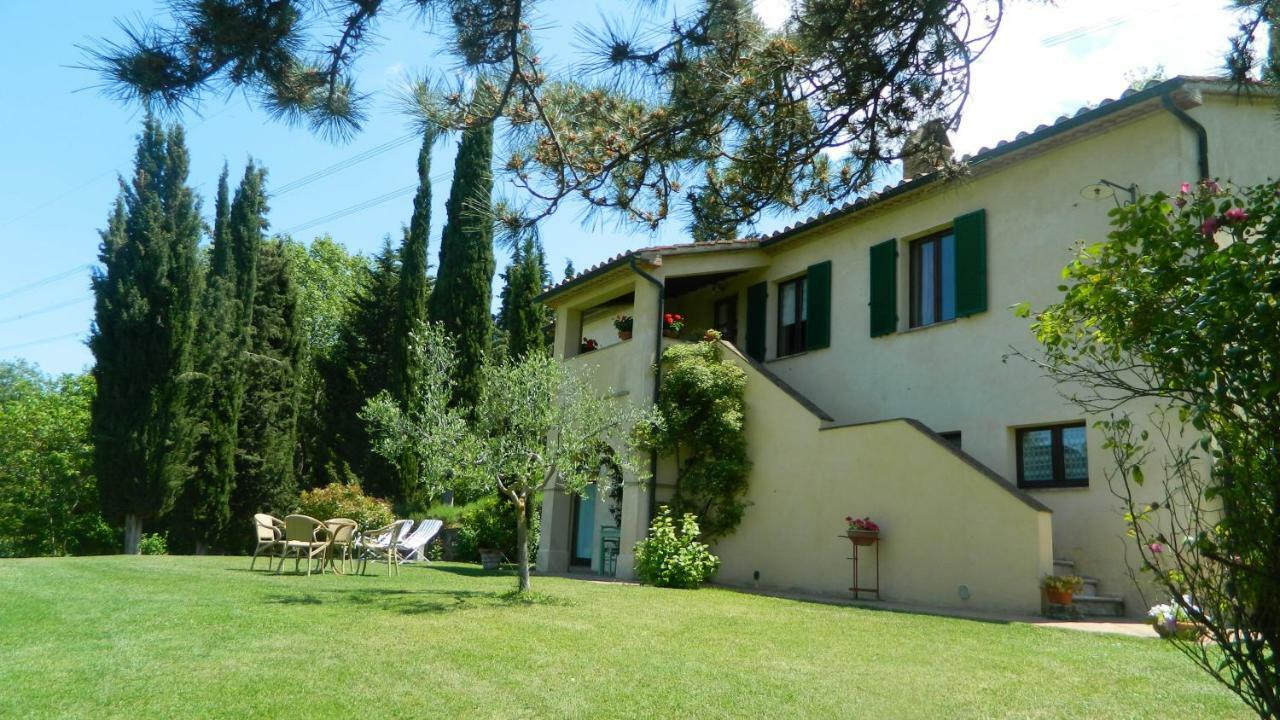Le Rogheta Villa Campiglia dʼOrcia Exteriör bild